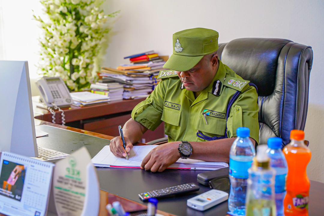 Kamishina wa Oparesheni na Mafunzo CP Awadhi J.Haji akiwasili Shule ya Polisi Tanzania Moshi Leo tarehe 07/05/2026