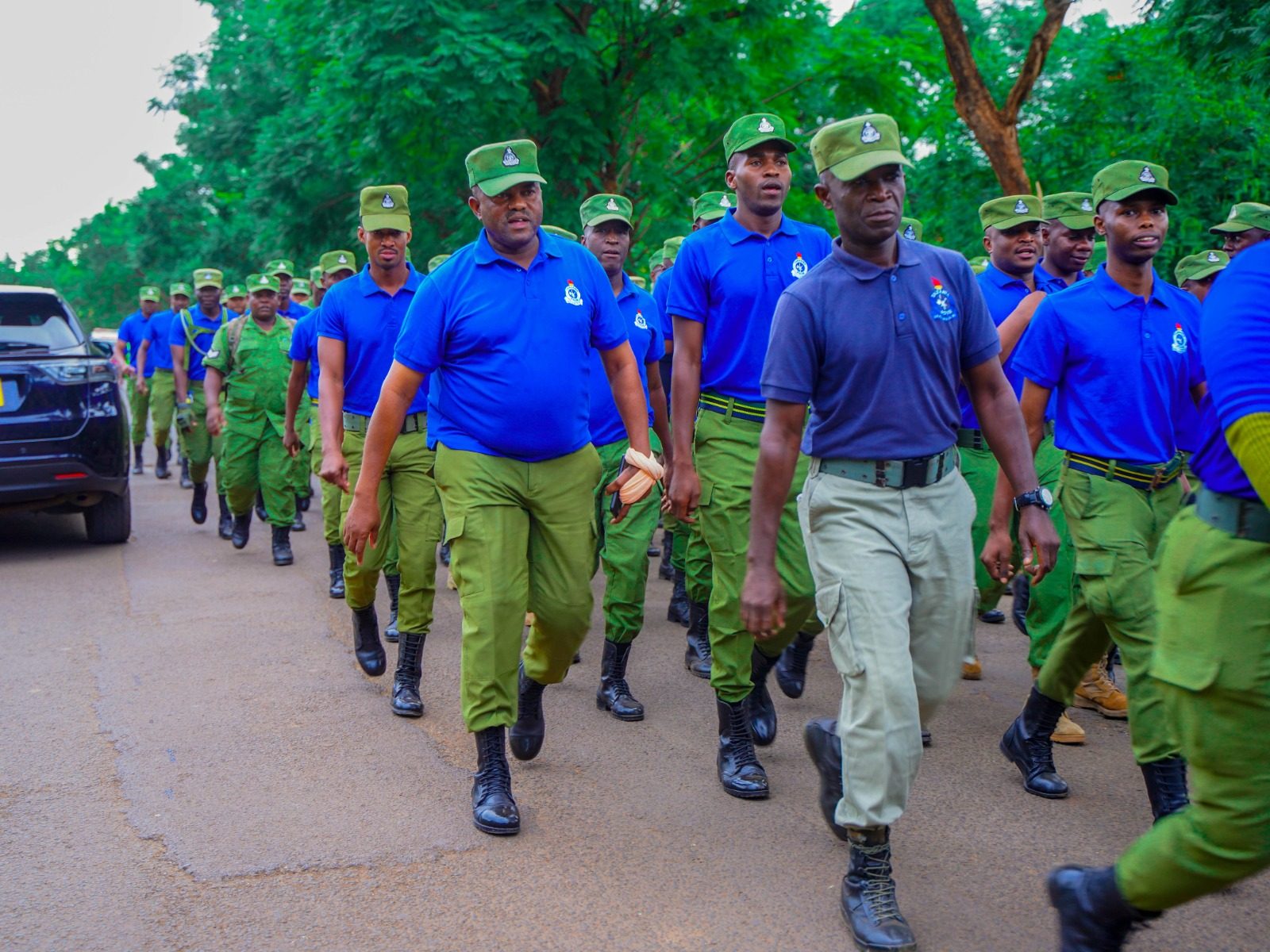 ACP KISALO AONGOZA ROUTE MARCH
